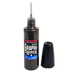 GraphiQuick Liquid Graphite 15ml: Multi-Use Lubricant & Craft Enhancer